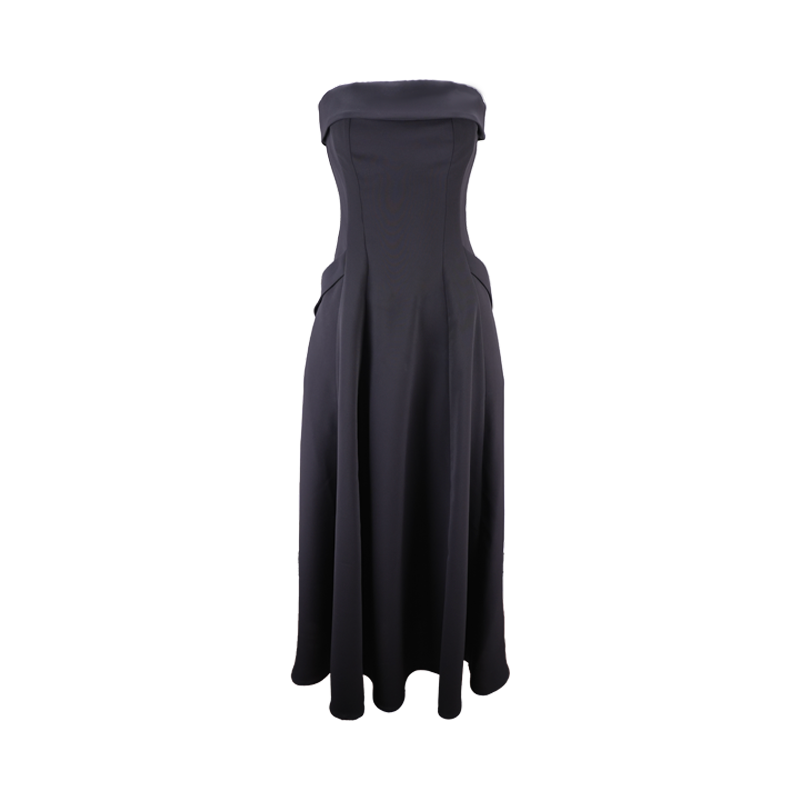 Lydia Tube Dress - Black - Black / S Lydia Tube Dress - Black - Black / S