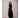 symmetric Knotted Maxi Skirt Black