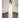 Ruched Silk Maxi Skirt with Drawstring White