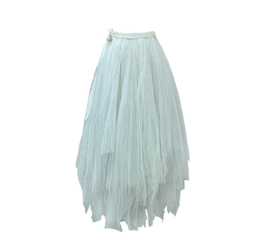Forest Elf Tulle Skirt - Washed Dyed Tiffany Blue