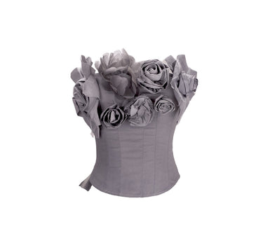 Full Moon tube top 2.0 - Washed Dyed Grey Purple