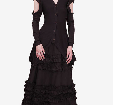 San Knitted Cardigan2.0 - Black