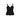 Little Swan Open-Back Top (Includes Inner Layer) Black - By Cookie H.