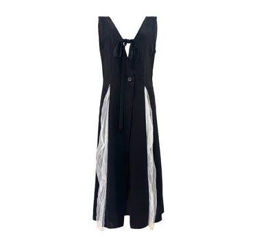 Black & White Vest Dress
