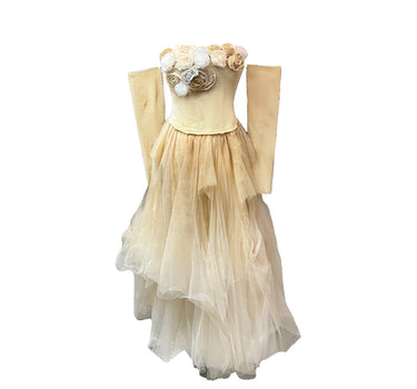 Full Moon Bustier Bubble Tulle Dress + Sleeves