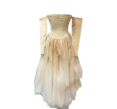 Full Moon Bustier Bubble Tulle Dress + Sleeves