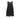 Handmade Asymmetric Draped Vest Black Dress