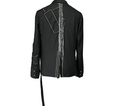 Patchwork moto jacket - By Cookie H.