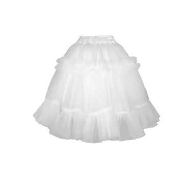 Witch Tulle Skirt - White