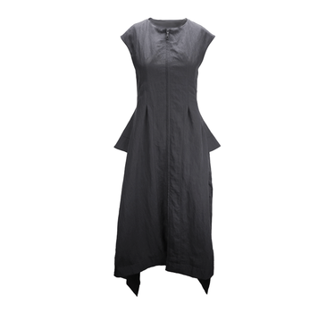 Lina Sleeveless Dress - Black