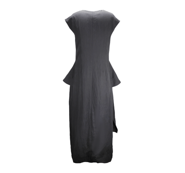 Lina Sleeveless Dress - Black