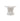 One-Shoulder Jacquard Bustier Top White - By Cookie H.