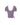 Wave V-Neck Off-Shoulder Top 2.0 Logwood Purple - By Cookie H.