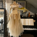 Full Moon Bustier Bubble Tulle Dress + Sleeves - By Cookie H.