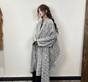 LARGE POCKET CAPE COAT