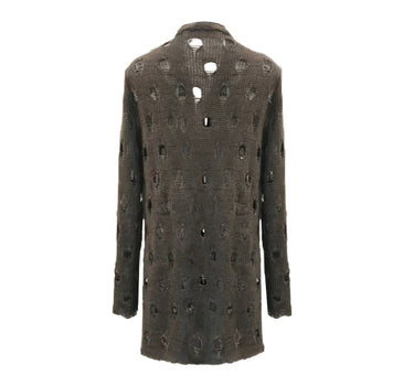 Ragged knit cardigan - By Cookie H.