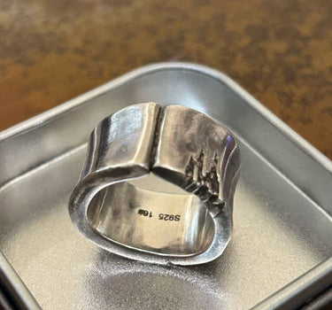 Hand made tear spit ring - By Cookie H.