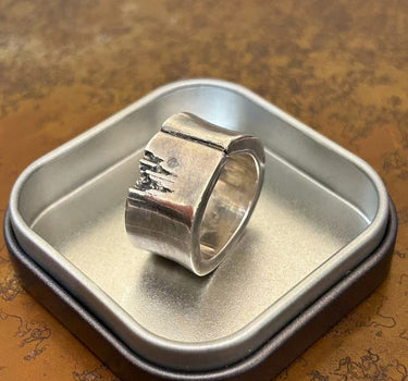 Hand made tear spit ring - By Cookie H.