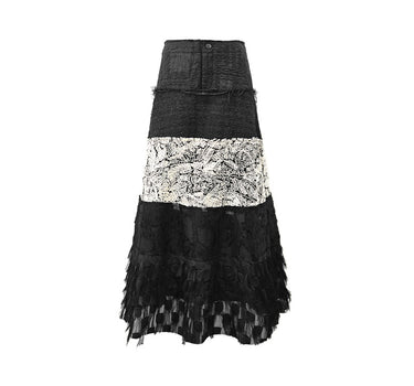 Layer Patched Skort