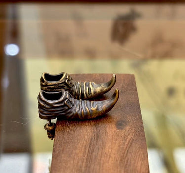 Hand made yuanyang mrs witch shoes stud - By Cookie H.