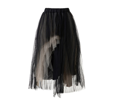 Little Swan Tulle Skirt - Black