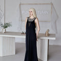 Triangle mesh king slip dress - By Cookie H.