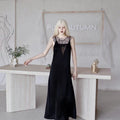 Triangle mesh king slip dress - By Cookie H.