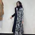 Ying Yang long coat - By Cookie H.