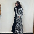 Ying Yang long coat - By Cookie H.