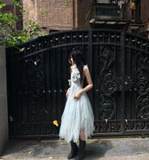 Garden Thicket Spirit Bustier Tulle Dress (Detachable Straps) - By Cookie H.