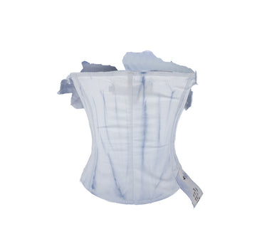 Full Moon tube top 2.0 - Washed Dyed Ice Blue