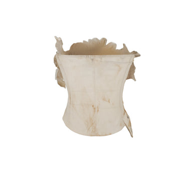 Full Moon tube top 2.0 - Washed Dyed Tea