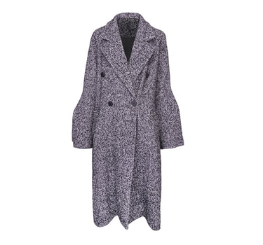 Crash Coat – Black & White Houndstooth