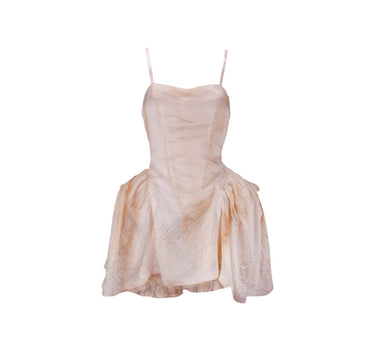 Ximu Ballet Skirt - Washed Dyed Tea