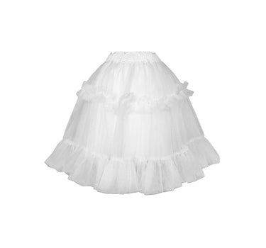 Witch Tulle Skirt - White